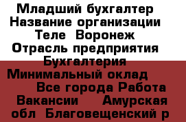 Младший бухгалтер › Название организации ­ Теле2-Воронеж › Отрасль предприятия ­ Бухгалтерия › Минимальный оклад ­ 28 000 - Все города Работа » Вакансии   . Амурская обл.,Благовещенский р-н